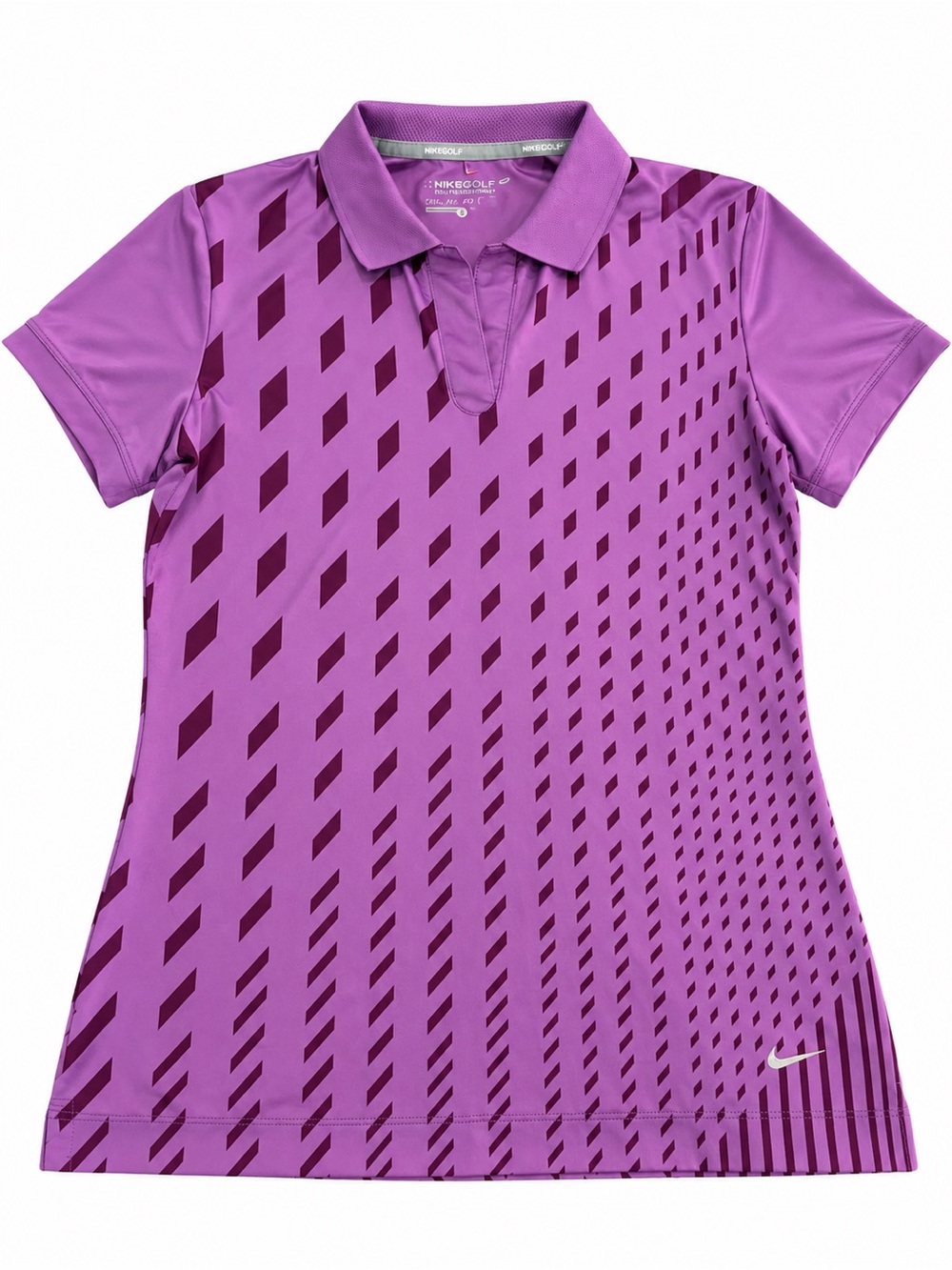 Nike Golf Tour Performance Dri-FIT Geometric Polo | Purple | Size S